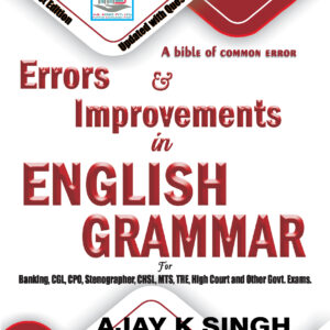 ERRORS & IMPROVEMENTS IN ENGLISH GRAMMAR